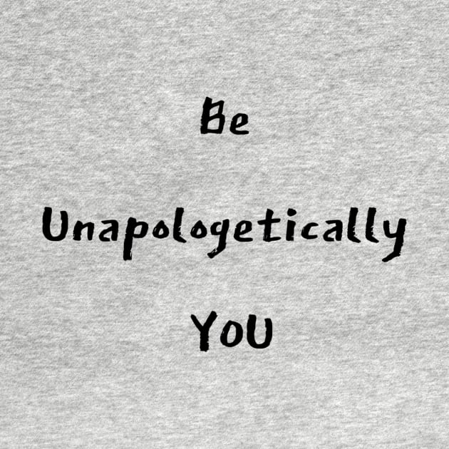 Be Unapologetically YOU Logo on Back by X-Factor EDU